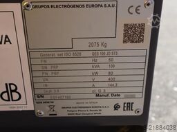 Atlas Copco QES 105 JD ST3 Valid inspection, *Guarantee! Diese