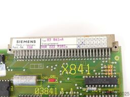 Siemens 548 222 9101. Maschinenkarte 03 841-A E-Stand B 00 SN 116