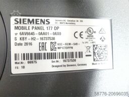 Siemens 6AV6645-0AA01-0AX0 SN:KBY-H2-16737538 + 6XV1440-4AN10 - ! -