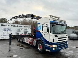 Scania P420 6X2*4, Hooklift-truck with Crane, 2008