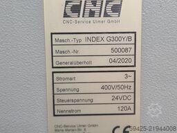 INDEX G300Y/B