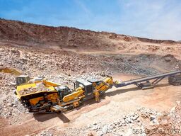 FABO Mobile Tracked Impact Crusher 450-500 tph FTI-130S