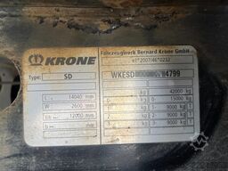 Krone SD / Flower Trailer / Thermo King SLXe 300 / BP...