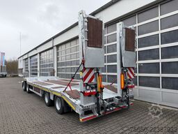 Möslein T 4 VB H2  neuer 4 Achs Tieflader hydraulischen Rampen