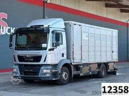MAN TGM 15.290 EU6 4x2 LL Menke Viehtransporter *TOP