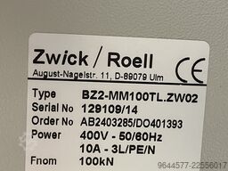 ZwickRoell Z100 Universalprüfmaschine