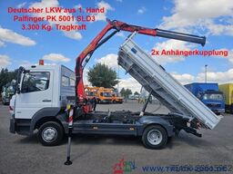 Mercedes-Benz Atego 821 Meiller Palfinger 5001 3.3t. NL 1.Hand