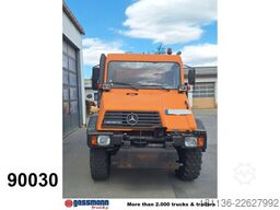Unimog U 130 4x4, Kipper, Zapfwelle vorne+hinten,