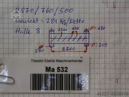 Waeschle 2870/760/H500 mm