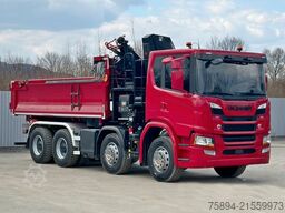 SCANIA G 450 Kipper*HIAB X - HIDUO 188 * 8x4*TOPZUSTAND
