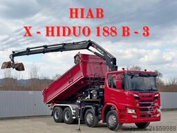 SCANIA G 450 Kipper*HIAB X - HIDUO 188 * 8x4*TOPZUSTAND