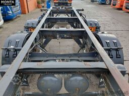 SCHMITZ CARGOBULL ZWF 18, Tandem / Zentralachs , verstellbar,  TÜV