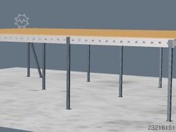 10x15m Lagerbühne , Belastung : 500kg/qm Unterkante: 3,0m , ca. 150qm Systembühne
