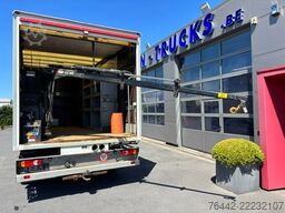VOLVO FL12.240L-KOFFER-WERKSTATTWAGEN-KRAN HIAB-163TKM