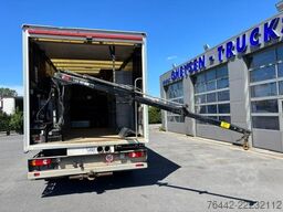 VOLVO FL12.240L-KOFFER-WERKSTATTWAGEN-KRAN HIAB-134TKM