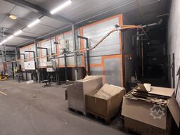 Complete operational powdercoat line 