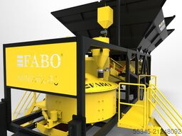 FABO Mobile Concrete Batching Plant 30 m3/h Mobile Concrete Batching Plant