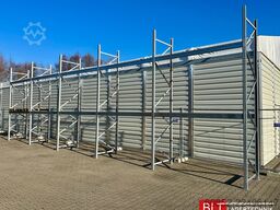14,0 lfm Palettenregale für Außenbereich H: 4,5m , 3000 kg Fachlast , FVZ
