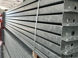 100 lfm. Palettenregale für Außenbereich H: 4,5m , 3000 kg Fachlast , FVZ