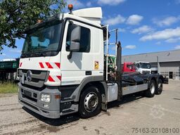 MERCEDES-BENZ Actros 2541 L6x2 Abrollkipper mit Kran Funk+Grei