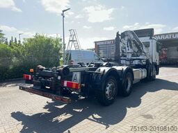 MERCEDES-BENZ Actros 2541 L6x2 Abrollkipper mit Kran Funk+Grei