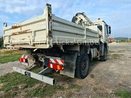 MERCEDES-BENZ Actros 1841 / 4X4 / Kipper+ 16m Kran / WENIG KM