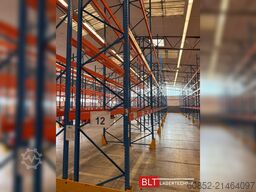 ca. 18,5 lfm Stow Palettenregale H:700cm 3200 kg Fachlast Boden +3 , Hochregale