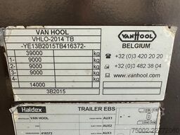Van Hool 20FT/30FT ADR CHASSIS / empty weight: 3.500kg /...