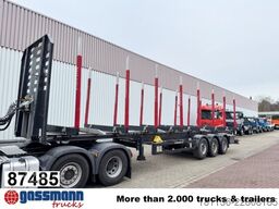 Schwarzmüller 3-Achs Holzauflieger, Liftachse, MEHRFACH