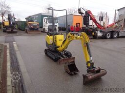 WACKER 803 Mikrobagger SW + 2 x Löffel Dualpower