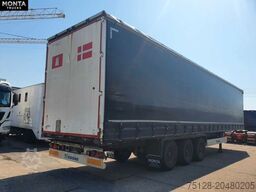 KRONE SD Planenauflieger, Edscha, Liftachse,BPW