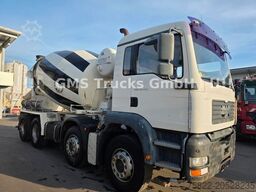 MAN TGA 35.410 / 8X4 / 9 Kubik / German