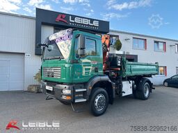 MAN TGM 18.280 4x4 BB*Terex-Kran*Meiller-Kipper*