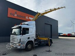 Scania P114-340 + HIAB 19-5 crane + remote / Euro-3 / ...