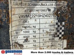 Schwarzmüller M-Serie, Alu-Bordwände, Liftachse, ca. 12m³