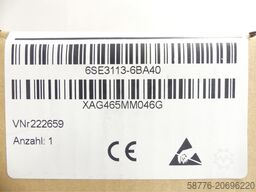 Siemens 6SE3113-6BA40 SN:XAG465MM046G  generalüberholt mit 24 Monaten Gewährleistung! -