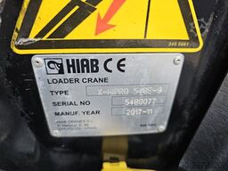 Volvo FH 540 / 8x4*4 / HIAB 548E-9 CRANE/KRAN / WINCH