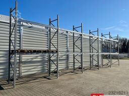100 lfm. Palettenregale für Außenbereich H: 4,5m , 3000 kg Fachlast , FVZ