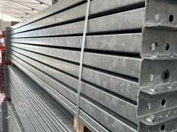 16,8 lfm Palettenregale für Außenbereich H: 4,5m , 3000 kg Fachlast , FVZ