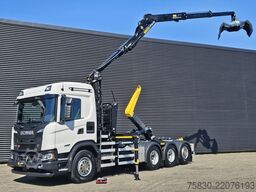 Scania G460 8x4*4 XT / PALFINGER EPSILON Q200 KRAAN + ...