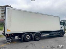 MAN TGS 26.400 6x2 Box truck w/ Full side opening. WAT