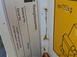 TRUMPF Restgitterpalette / Holztransport