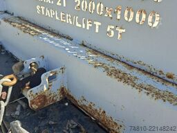 TRUMPF Restgitterpalette / Holztransport