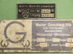 Gieseking Rollenabstand 187 - 1000 mm