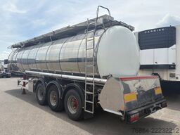 FELDBINDER LEBENSMITTELTANK, CA. 34.000L, 3 KAMMERN, TROMMELBREMSEN