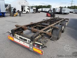 KRONE ZZ/DC07 TANDEM-LAFETTE, STANDARD,   BPW-ACHSEN, HECKABSTüTZUNG