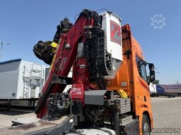 SCANIA R650 V8, 6X2, E6, LEDER, PENZ-CRANE 15Z - HOLZLADEKRAN