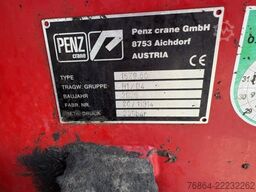 SCANIA R650 V8, 6X2, E6, LEDER, PENZ-CRANE 15Z - HOLZLADEKRAN