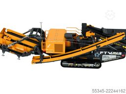 FABO Mobile Crushing Plant Mobile Tracked VSI Crusher FTV-90S
