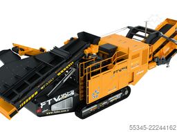 FABO Mobile Crushing Plant Mobile Tracked VSI Crusher FTV-90S